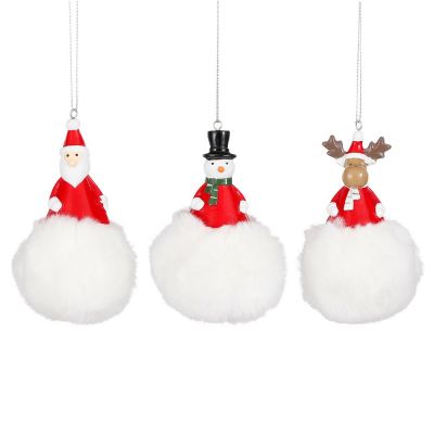 Ornament xmas figurines red