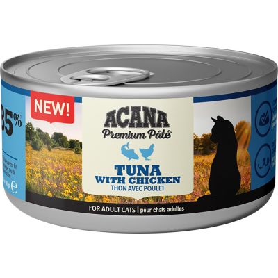 Acana wet cat paté tonno e pollo 85 gr.