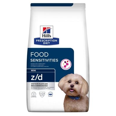 Hill's PRESCRIPTION DIET z/d Mini crocchette per cani per le sensibilità alimentari 1kg