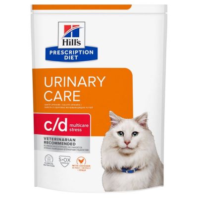 Hill's PRESCRIPTION DIET c/d Multicare Stress crocchette per gatti per la salute urinaria 3 kg.