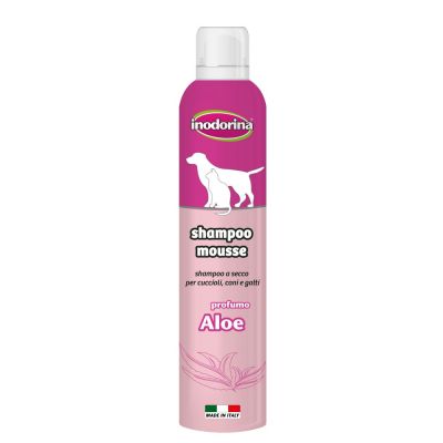 Inodorina shampoo mousse aloe 300 ml.