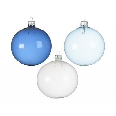 Sfera In Vetro Transparent Ø8Cm