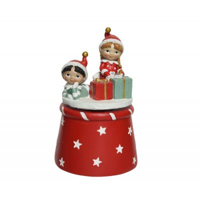 Music box polyresin