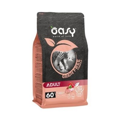 Oasy dry cat gf adult tacchino