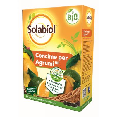 Concime per agrumi Solabiol 1,5 kg.