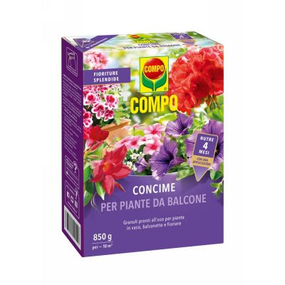 Compo concime a lenta cessione per piante da balcone 850 gr.