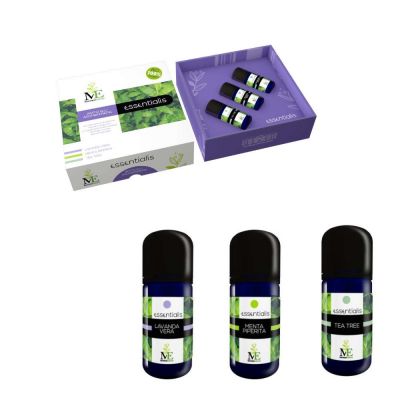 Essentialis "invito all'aromaterapia" cofanetto 3 essenze 10ml.