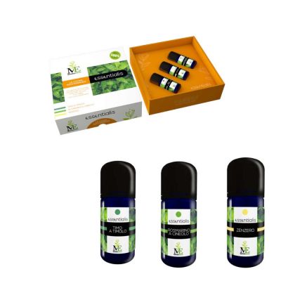 Essentialis "la cucina mediterranea" cofanetto 3 essenze 10ml.