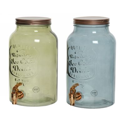 Water tap jar glass transparen