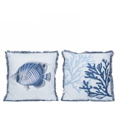 Cushion polyester outdoor dark