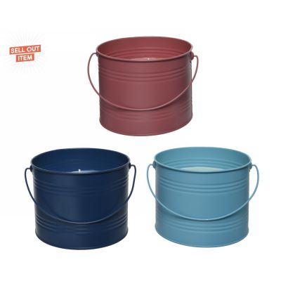 Citronella candle wax bucket c