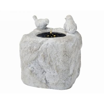 Fountain bird basin polyr ligh