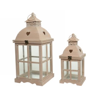 Lantern firwood blush pink