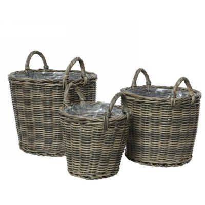 Camille planter wicker