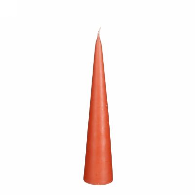 Cone candle terra