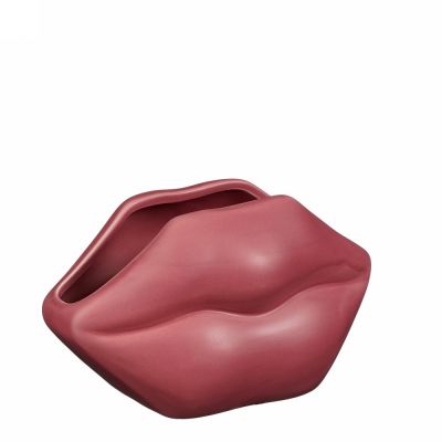 Vase lips d. pink