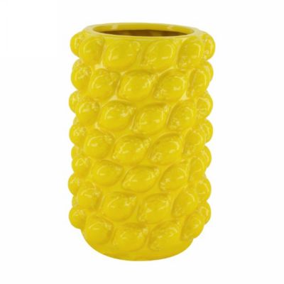 Vase lemon ceramic