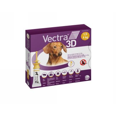 Vectra 3d cani 1,5-4kg