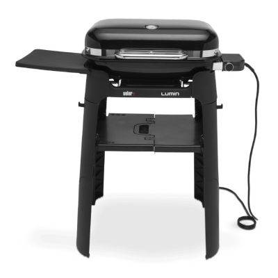 Barbecue elettrico Lumin con stand nero