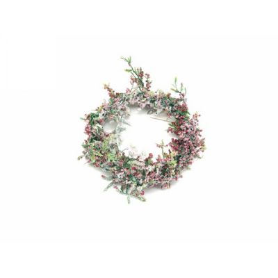 D13cm snow small berry wreath