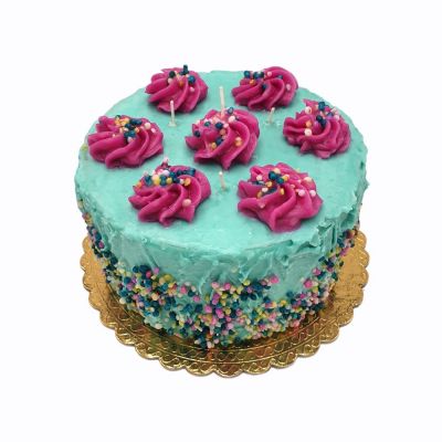 Wax candle torta tiffany