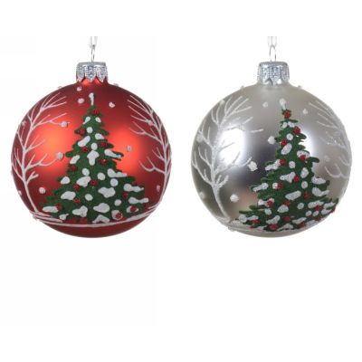 Bauble glass trees