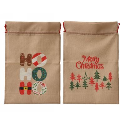 Giftbag in poliestere 48 cm natural
