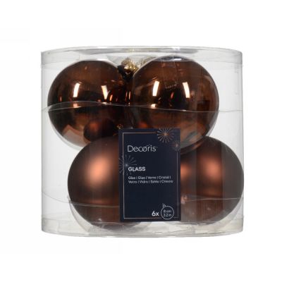 Pallina in vetro ? 8cm espresso