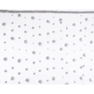 Curtain in poliestere 90 cm bianco 