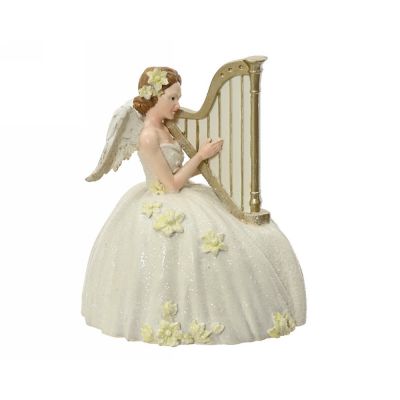 Music box in resina 12,5 cm multi