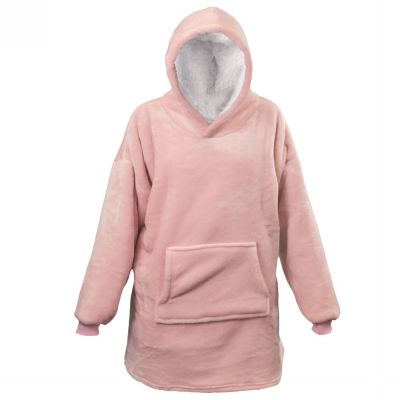 Oversized hoodie old pink