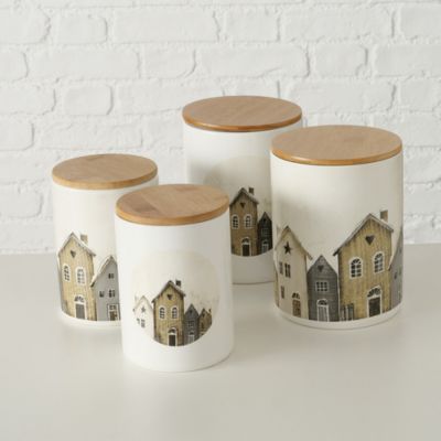Storage canister houses