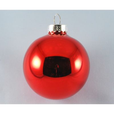 Sfera atm.met. lucida rosso 