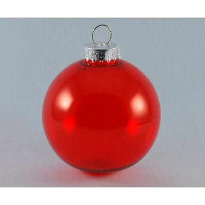 Sfera atm.trasp. lucida rosso 