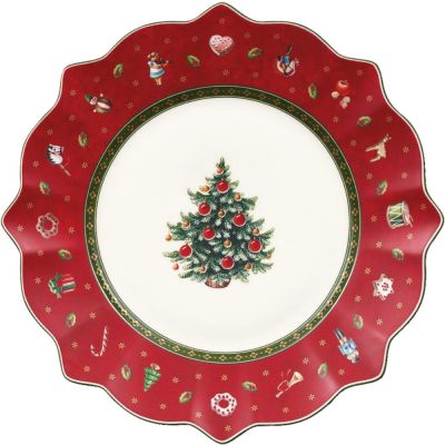 Tdelight salad plate red