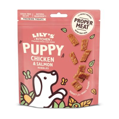 Puppy nibbles chicken&salmon