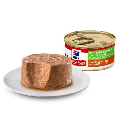 Kitten & Mother Tender Mousse pollo e tacchino 85 g