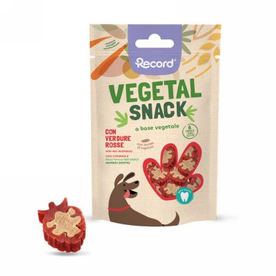 Vegetal snack verdura rossa