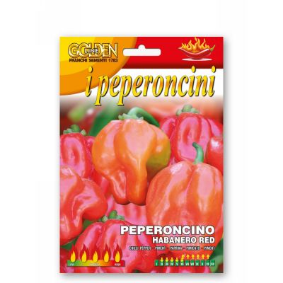 Peperone habanero rosso