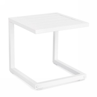 Tavolino hilde bianco 40x40