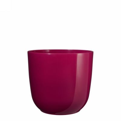 Tusca pot round fuchsia