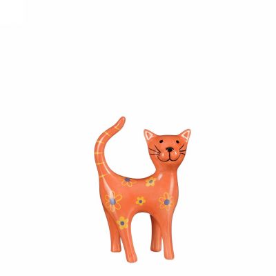 Decoration cat orange