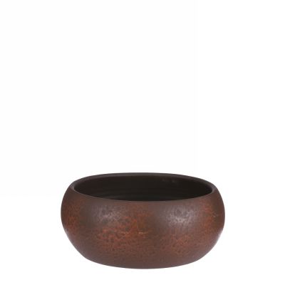 Lester bowl rust stone