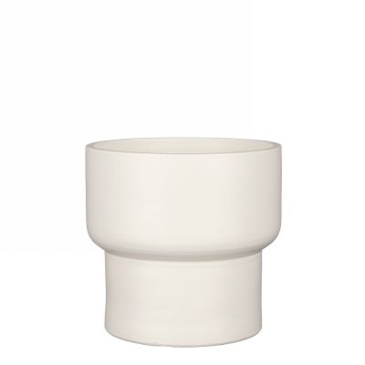 Riva base pot round white