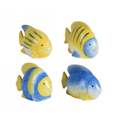 Fish terracotta fish 4ass