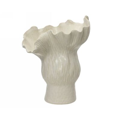 Vase stoneware irregular