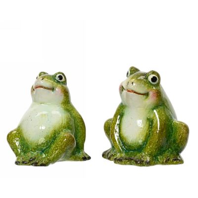 Frog ceramic frog 2ass