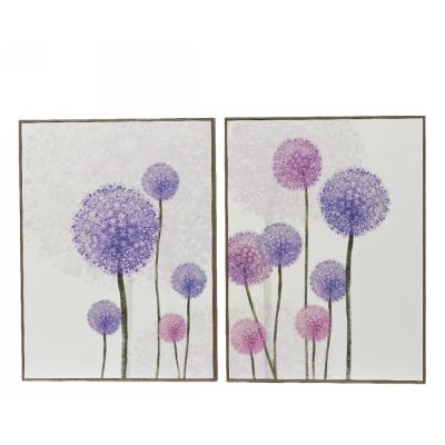 Painting mdf glossy dandelion,