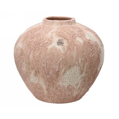 Vase terracotta sand