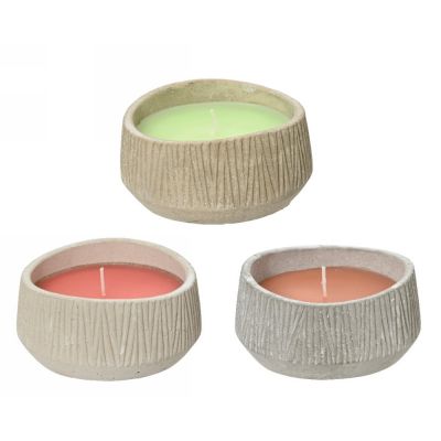 Citronella wax wax cement pot